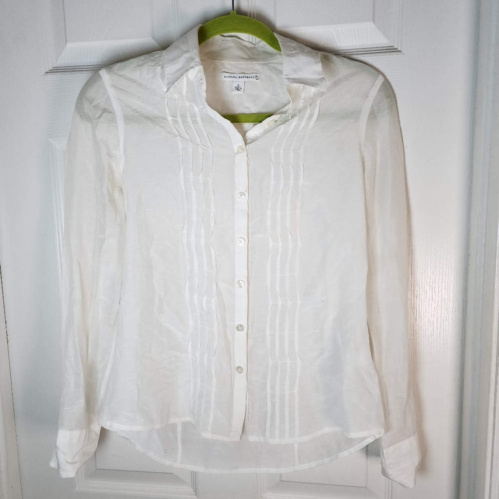 Banana Republic button-up top